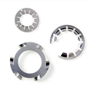 Clamping washers and finger spring washer